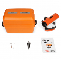 Комплект нивелир оптический RGK C-20 + AMO S4 + RGK S6-N Арт. 752633