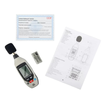 Измеритель уровня шума CEM DT-95 С ПОВЕРКОЙ_4